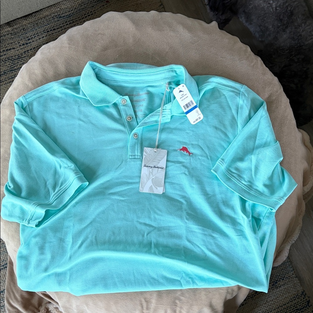 Tommy Bahama Aqua Polo Shirt